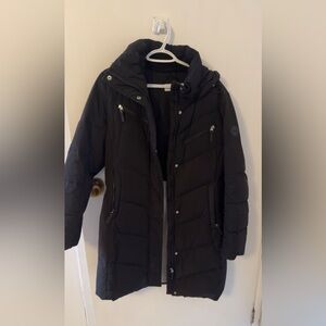 Calvin Klein Black Puffer Coat